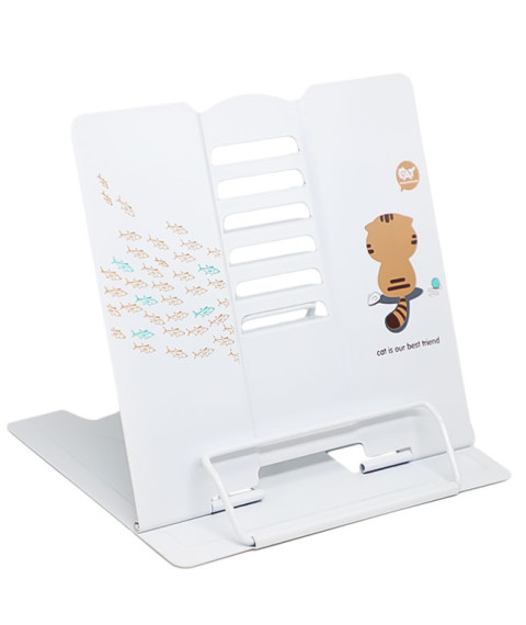 Suport pentru cărți Cats, alb